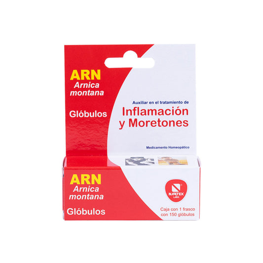 ARN Arnica c/150 GLÓBULOS 6 C.