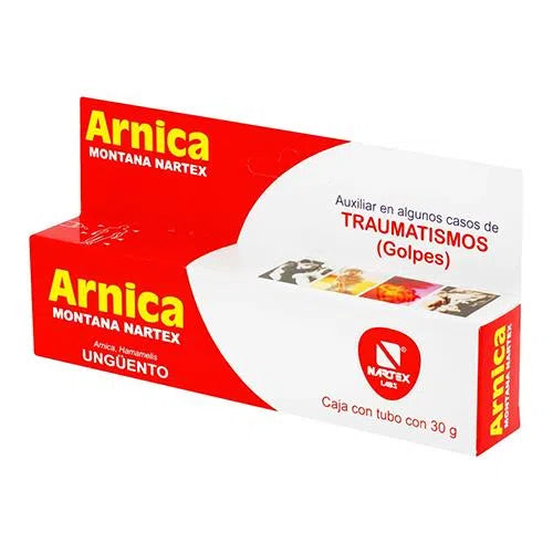 ARNICA MONTANA NARTEX Pomada Tubo c/30 G. 4.5-7.5 ML/100 G.