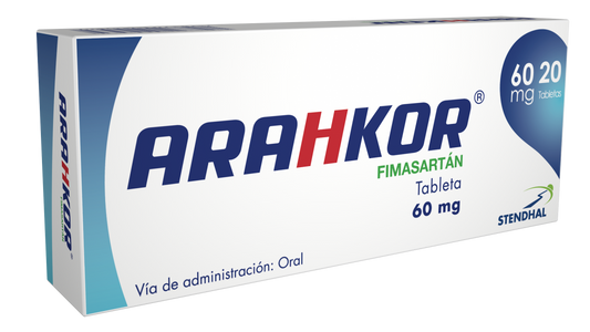 ARAHKOR c/20 TABS. 60 MG.