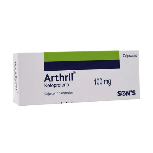 ARTHRIL c/15 CAPS. 100 MG.
