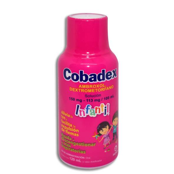 COBADEX SOL. Infantil Fco. 120 ML. 150-113 MG/100 ML.
