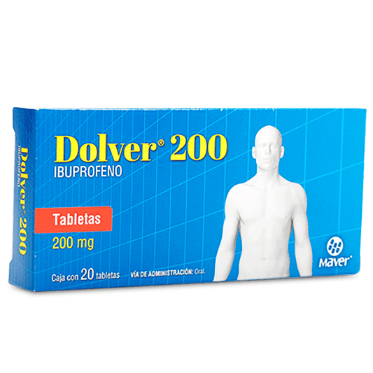 DOLVER 200 c/20 TABS. 200 MG.