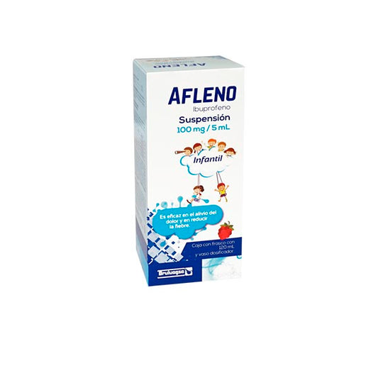 AFLENO SUSP. Infantil Fco. 120 ML. 100 MG/5 ML.