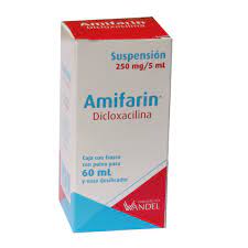 AMIFARIN SUSP. Fco. 60 ML. 250 MG/5 ML.