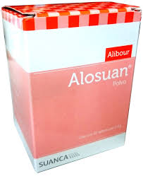 ALOSUAN POLVO c/12 SOBS. 2.2 G. 17.70-61.95-2.65 G/100 G.