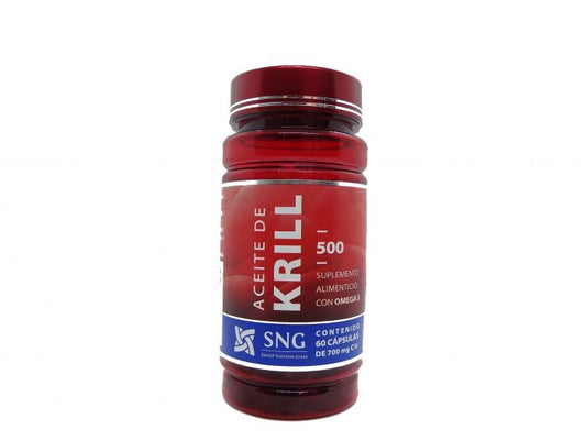 ACEITE DE KRILL 500 (SNG) c/60 CAPS. 700 MG.