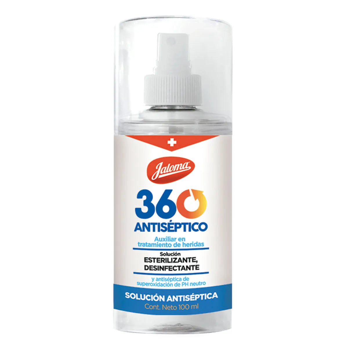 360 ANTISÉPTICO SOLUCIÓN Fco. Atomizador 100 ML. 60 PPM.