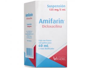 AMIFARIN SUSP. Fco. 60 ML. 125 MG/5 ML.