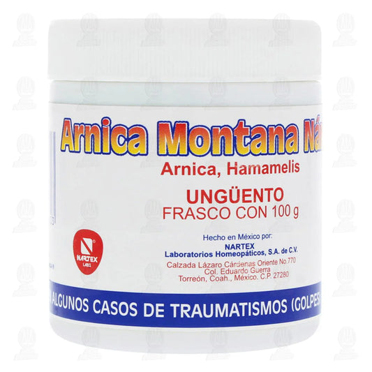 ÁRNICA MONTANA NÁRTEX Ungüento Tarro c/100 G.