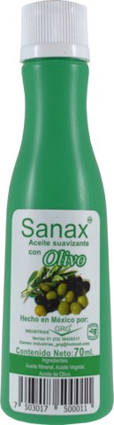 ACEITE de OLIVO (Sanax) 70 ML.