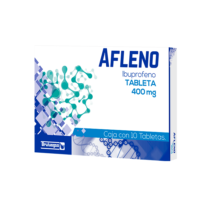 AFLENO c/10 TABS. 400 MG.