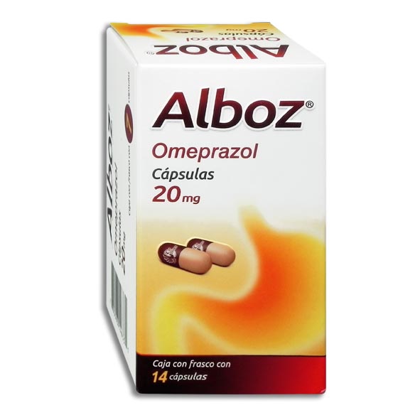 ALBOZ c/14 CAPS. 20 MG.