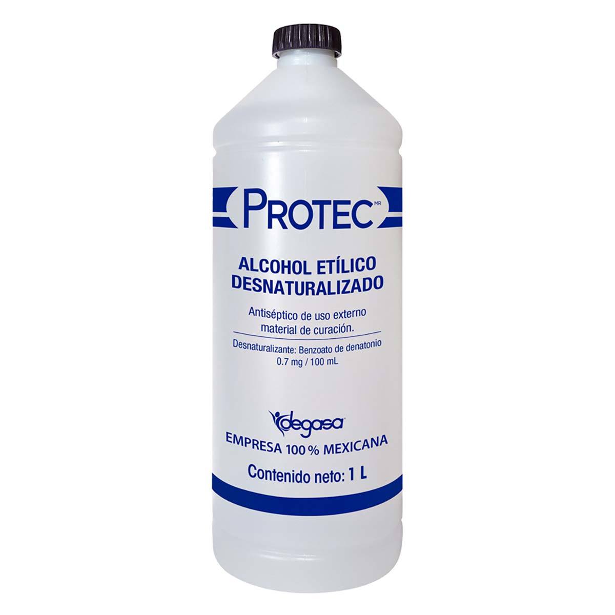 ALCOHOL ETÍLICO Desnaturalizado (Protec) 70% Fco. 1000 ML.