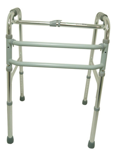 ANDADERA de ALUMINIO FIJA (Mobicare) Color Plata.