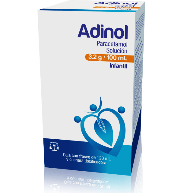 ADINOL SOL. Infantil Fco. 120 ML. 3.2 G/100 ML.