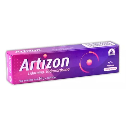 ARTIZON Ungüento Rectal TUBO c/20 G. 5.000-0.250 G/100 G. y Aplicador.