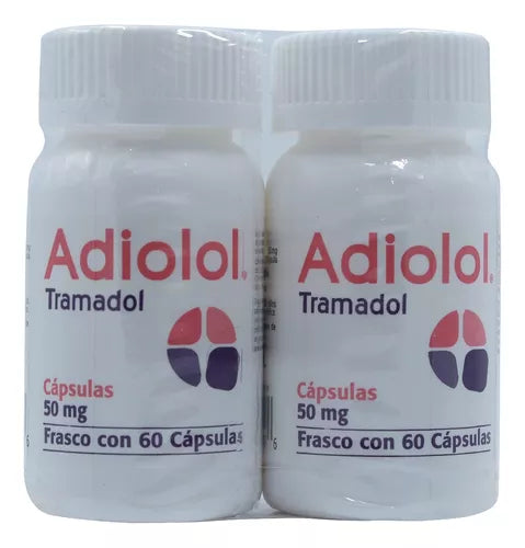 ADIOLOL Fco. c/60 CAPS. 50 MG. (2 Pack)