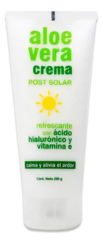 ALOE VERA GEL Refrescante c/VITAMINA E Tubo c/200 G.