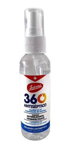 360 ANTISÉPTICO SOLUCIÓN Fco. Atomizador 60 ML. 60 PPM.