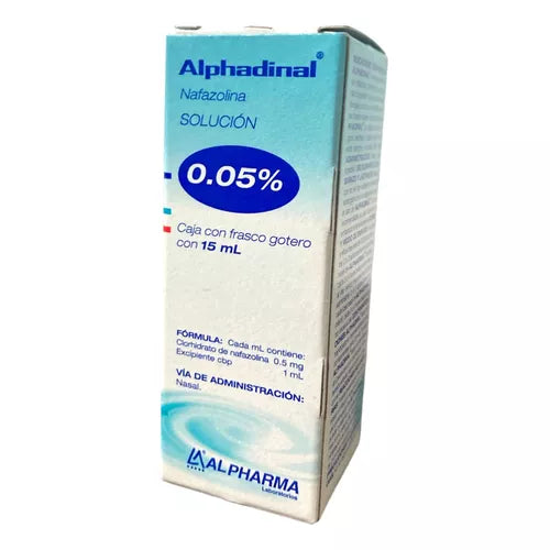 ALPHADINAL 0.05% SOL. NASAL Fco. Gotero 15 ML.