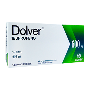 DOLVER c/20 TABS. 600 MG.