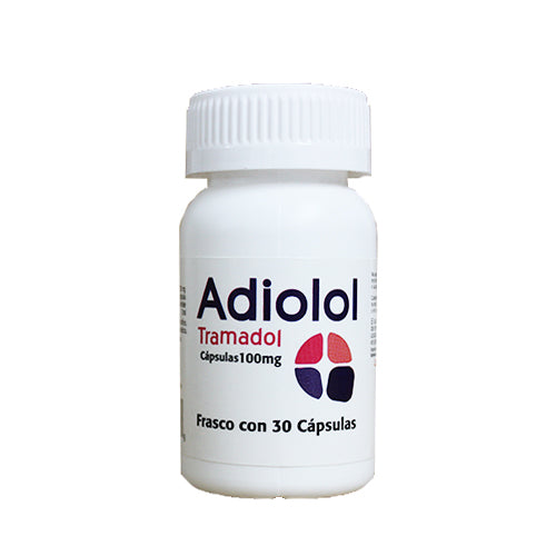 ADIOLOL Fco. c/30 CAPS. 100 MG.