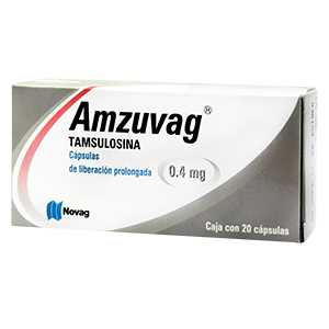 AMZUVAG c/20 CAPS. L.P. 0.4 MG.