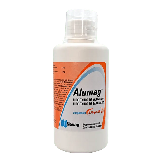 ALUMAG SUSP. Fco. 240 ML. 3.7-4.0 G/100 ML.