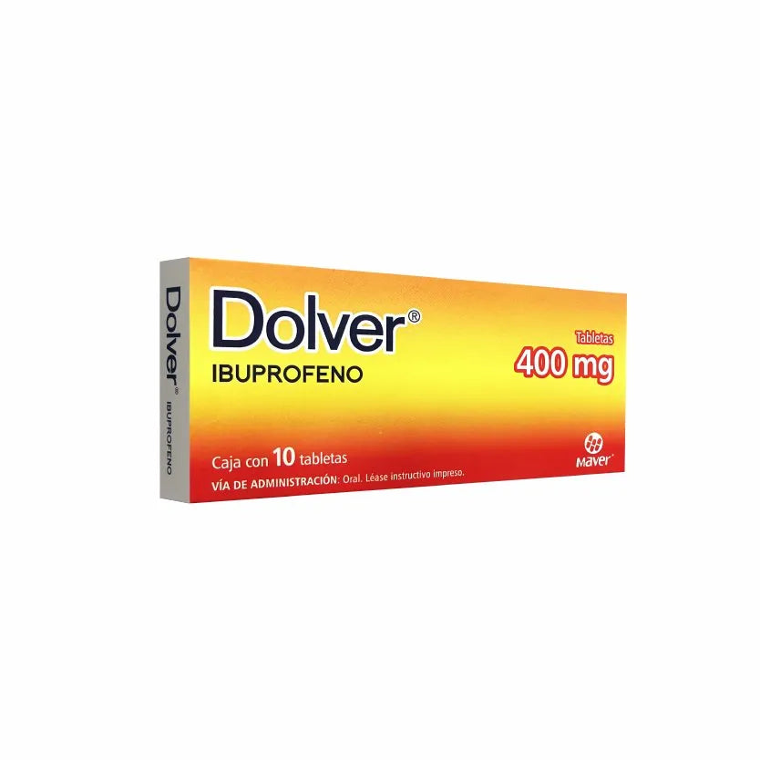 DOLVER c/10 TABS. 400 MG.