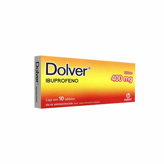 DOLVER c/10 TABS. 400 MG.