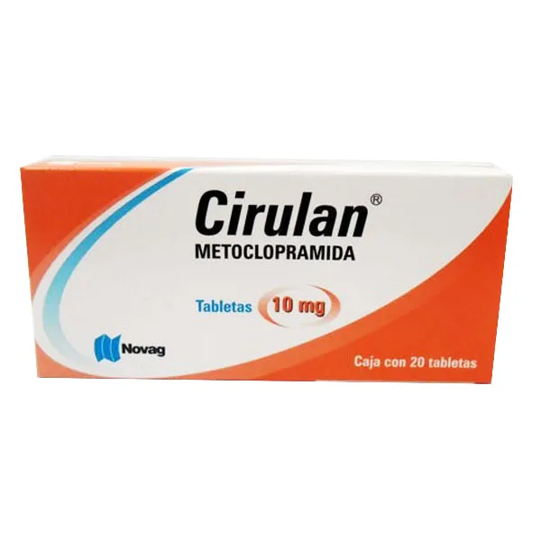 CIRULAN c/20 TABS. 10 MG.
