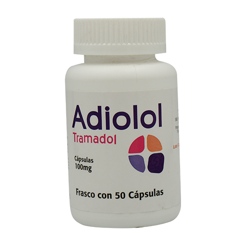 ADIOLOL Fco. c/50 CAPS. 100 MG.