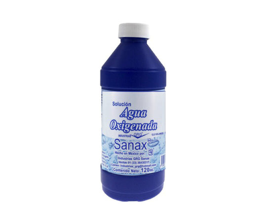 AGUA OXIGENADA (Sanax) SOLUCIÓN al 3% Fco. 120 ML.