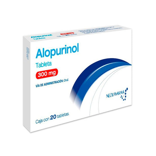 ALOPURINOL (Neolpharma) c/20 TABS. 300 MG.