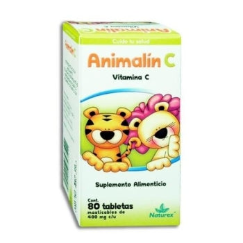 ANIMALIN-C c/80 TABS. Masticables 480 MG.