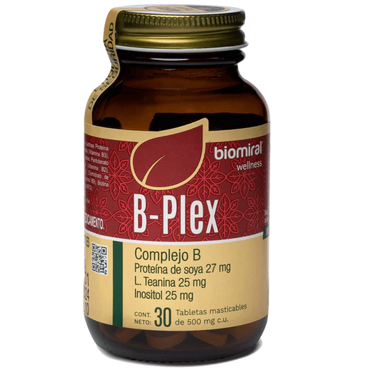 B-PLEX c/30 TABS. 500 MG.