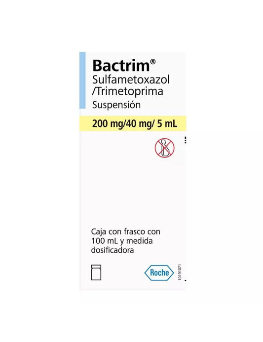 BACTRIM SUSP. Fco 100 ML. 200-40 MG/5 ML.
