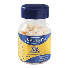 ACEITE DE AJO DEODORIZADO (Naturagel) c/100 CAPS. 520 MG.