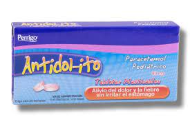ANTIDOL-ITO Pediátrico c/30 TABS. Masts. 80 MG.