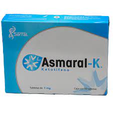 ASMARAL-K c/30 TABS. 1 MG.