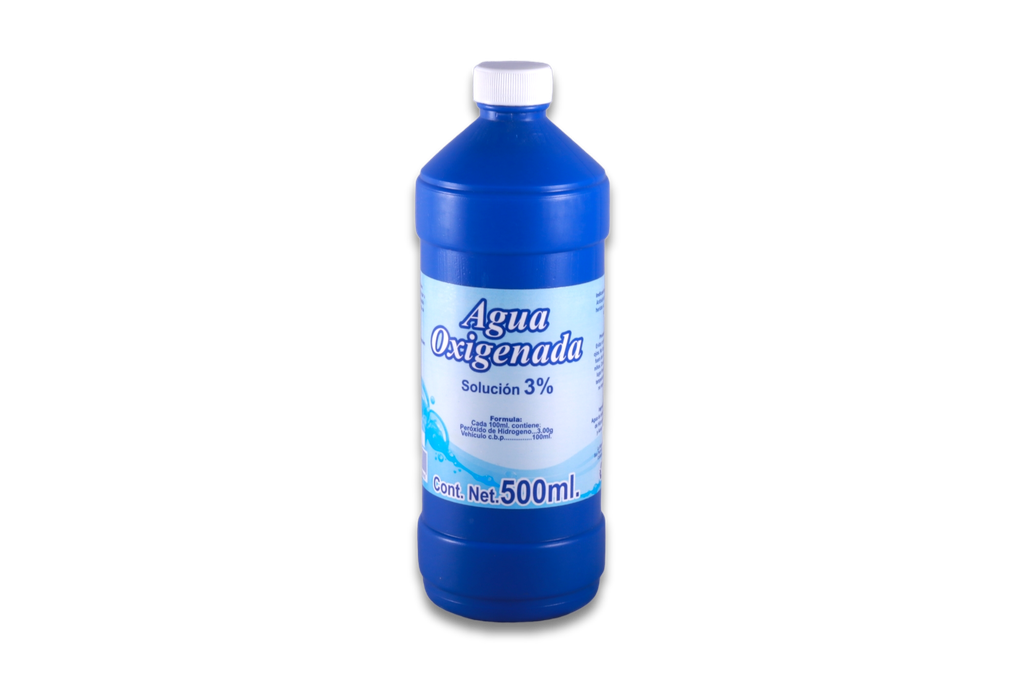 AGUA OXIGENADA (Sanax) SOLUCIÓN al 3% Fco. 500 ML.