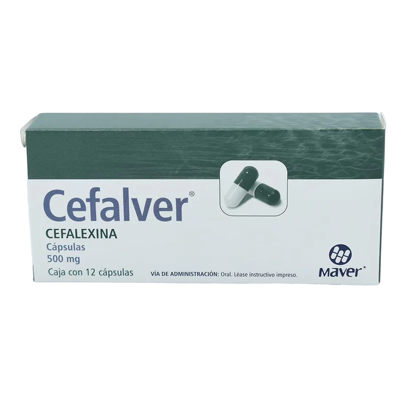 CEFALVER c/12 CAPS. 500 MG.