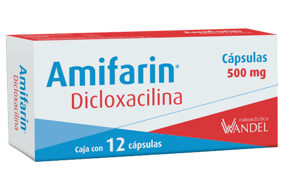 AMIFARIN c/12 CAPS. 500 MG.