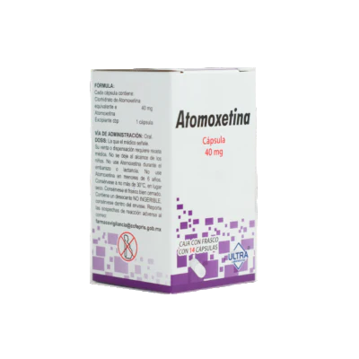 ATOMOXETINA (Ultra) c/14 CAPS. 40 MG.