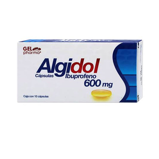 ALGIDOL c/10 CAPS. 600 MG.