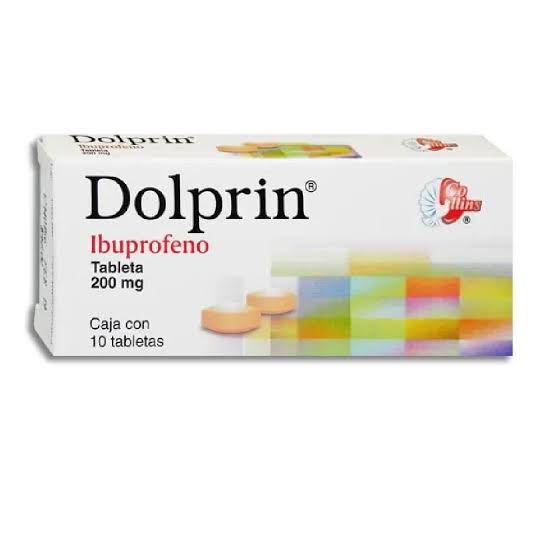 DOLPRIN c/10 TABS. 200 MG.