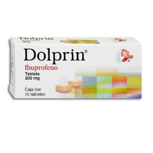 DOLPRIN c/10 TABS. 200 MG.