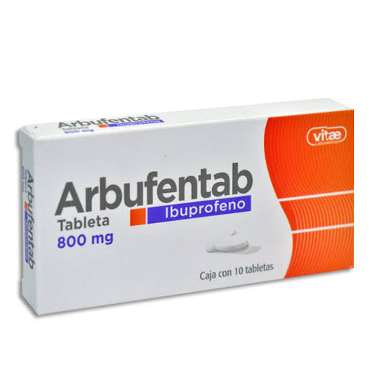 ARBUFENTAB c/10 TABS. 800 MG.