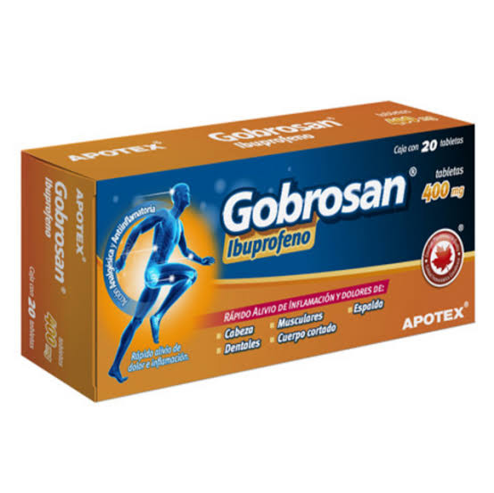 GOBROSAN c/20 TABS. 400 MG.