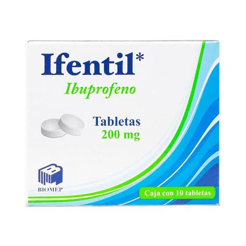 IFENTIL c/10 TABS. 200 MG.